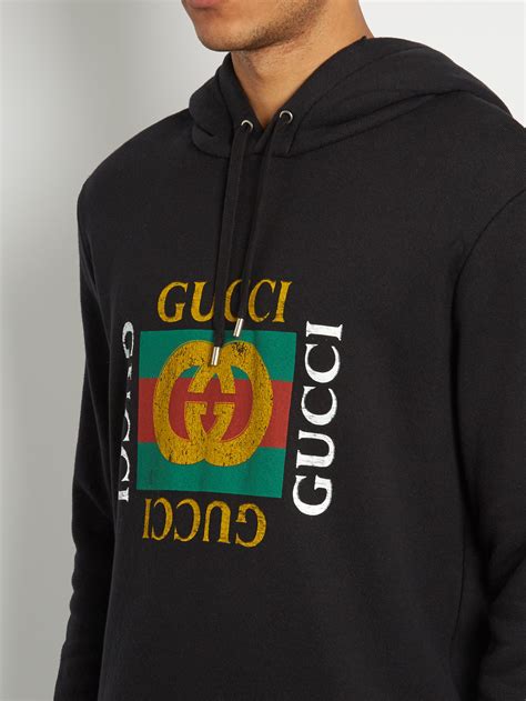 gucci hooded sweater|gucci sweater hoodie for men.